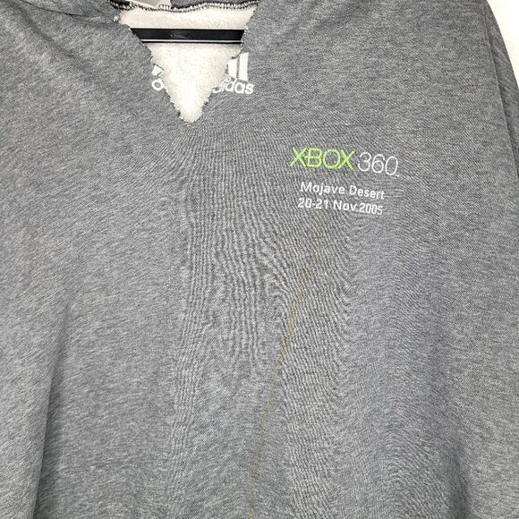 Vintage Adidas Xbox 360 Zero Hour Distressed Hoodie Size 2XL - Picture 2 of 7